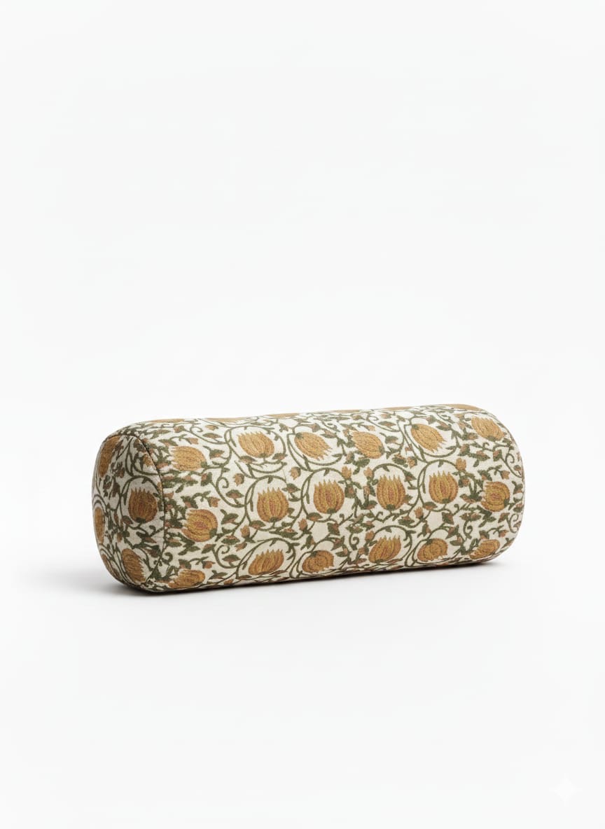 Cojín Solen · Bolster Lino Estampado - Imagen 2