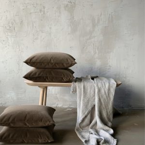 Cojín Noam · Terciopelo Verde Oscuro